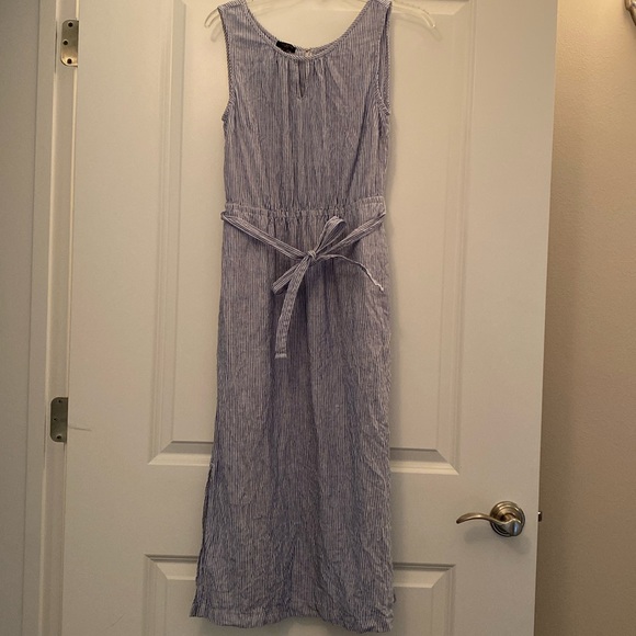 Talbots Dresses & Skirts - Talbots blue and white linen dress